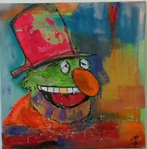 Dr. Goldzahn 70 x 70 cm